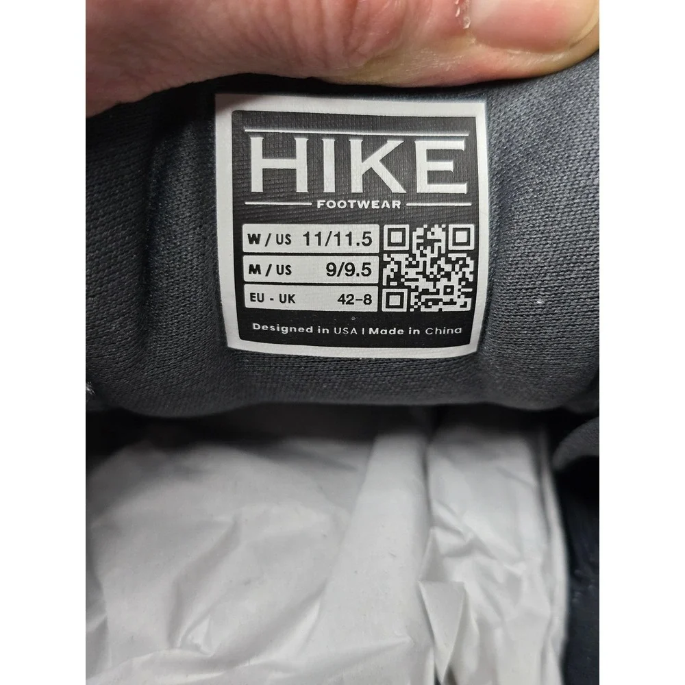 NWT HIKE Footwear Stride (Unisex) Sneaker Dark Grey & Pink womens 11‎ EU 42